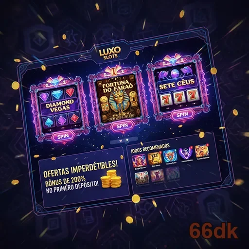 Jogos de slots de luxo disponíveis no site 66dk, com gráficos impressionantes e prêmios emocionantes.